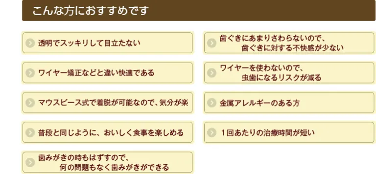 こんな方におすすめです